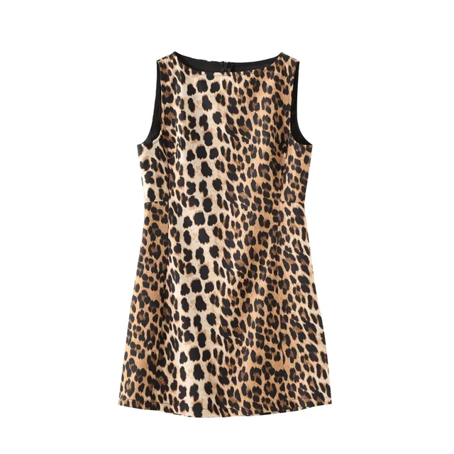 Noelia® | Short Leopard Print Summer - Image 4