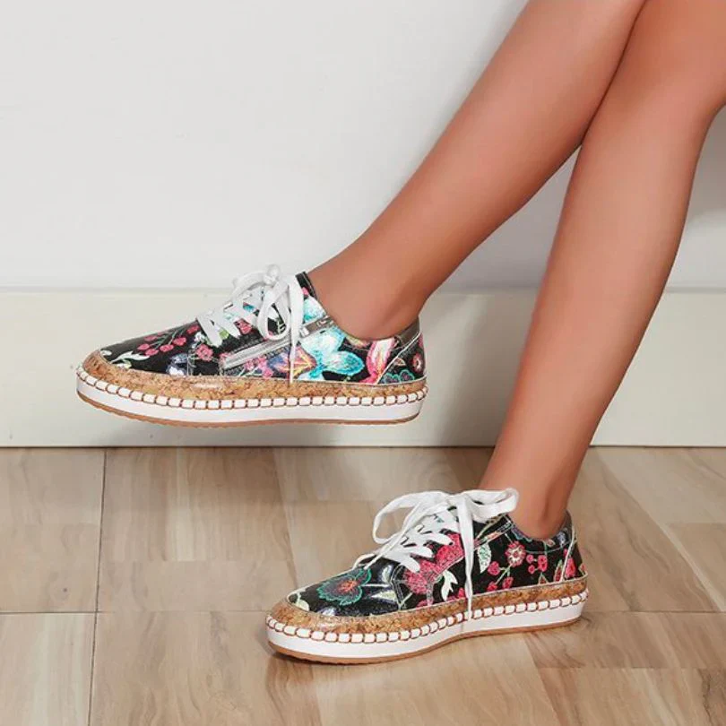 Noemí® | Floral Orthopedic Sports Shoes - Image 4