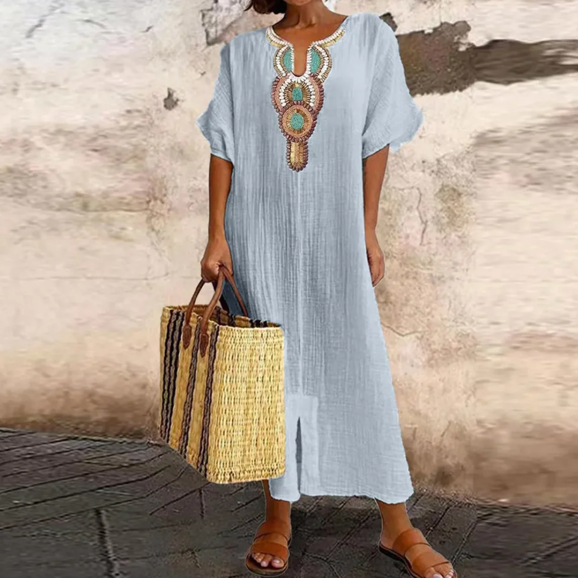 Nora® | Casual and relaxed summer dress - Image 2