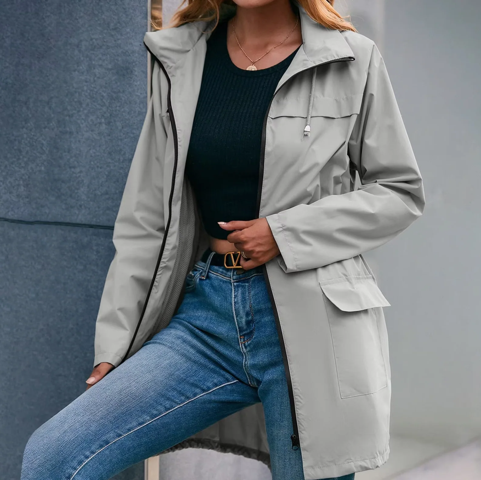 Nora | Casual hooded jacket - Image 3