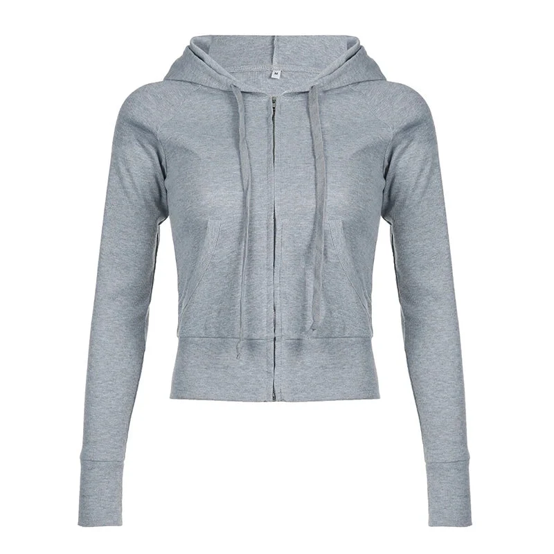 Nora | Casual zip up sweatshirt for women - Image 4