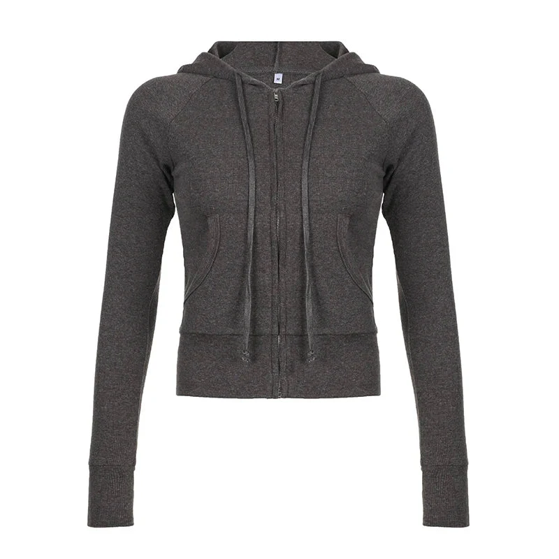 Nora | Casual zip up sweatshirt for women - Image 5