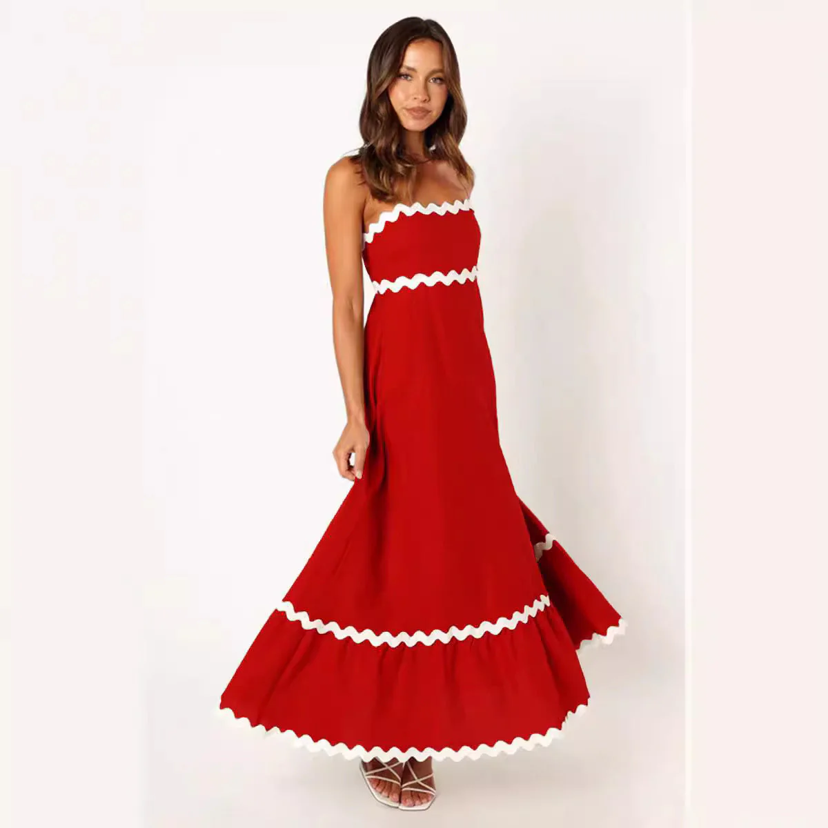Nora® | Contrast Long Capri Dress - Image 14
