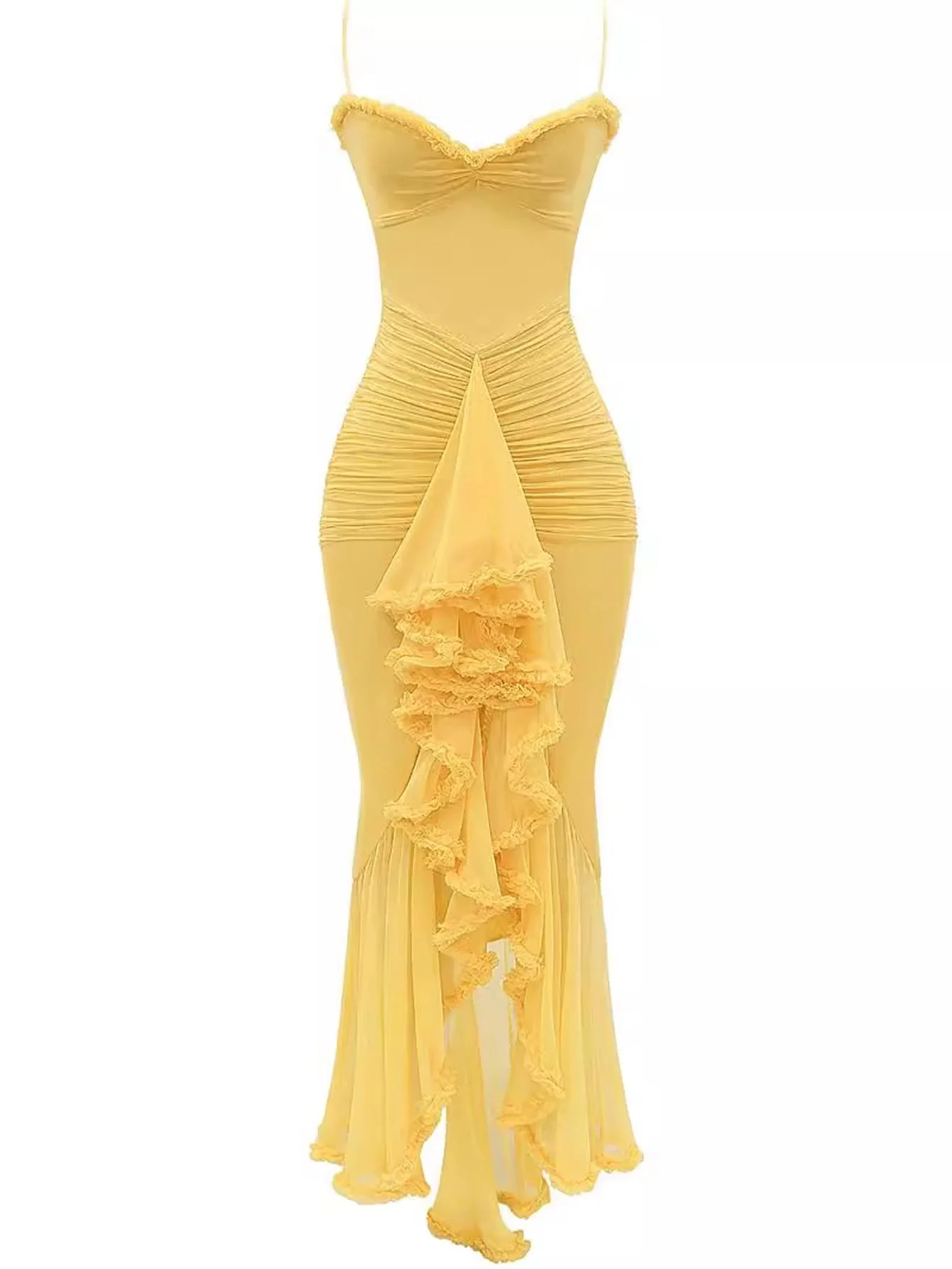 Nora® | Maxi Dress With Spaghetti Straps And Ruffles - Image 3