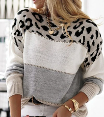 Nora | Bold Leopard Sweater - Image 7