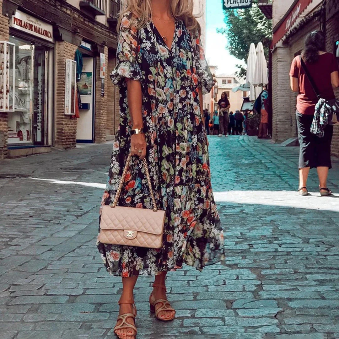 Noreen® | Elegant Long Dress - Image 3