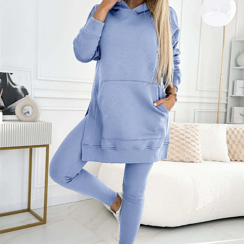 Norma | Casual and comfortable jogging suit with hood - Image 14