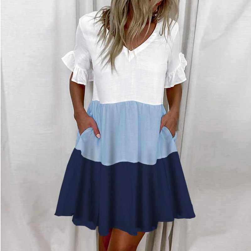 Norma® | Casual Summer Dress With Ruffles - Image 2