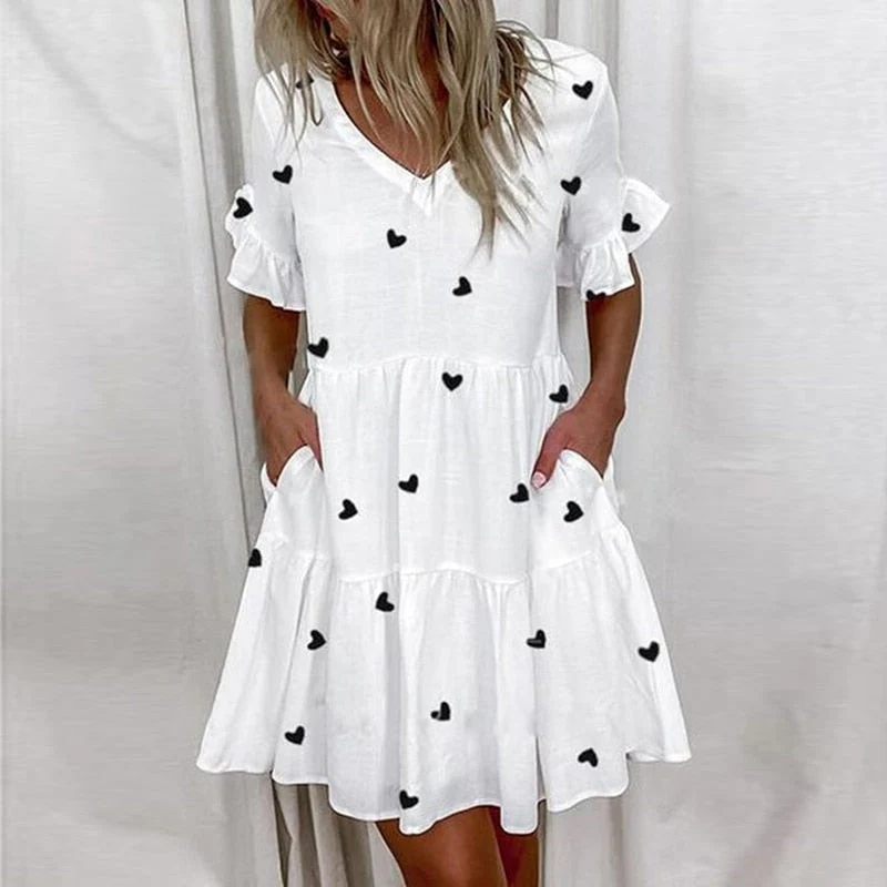 Norma® | Casual Summer Dress With Ruffles - Image 6
