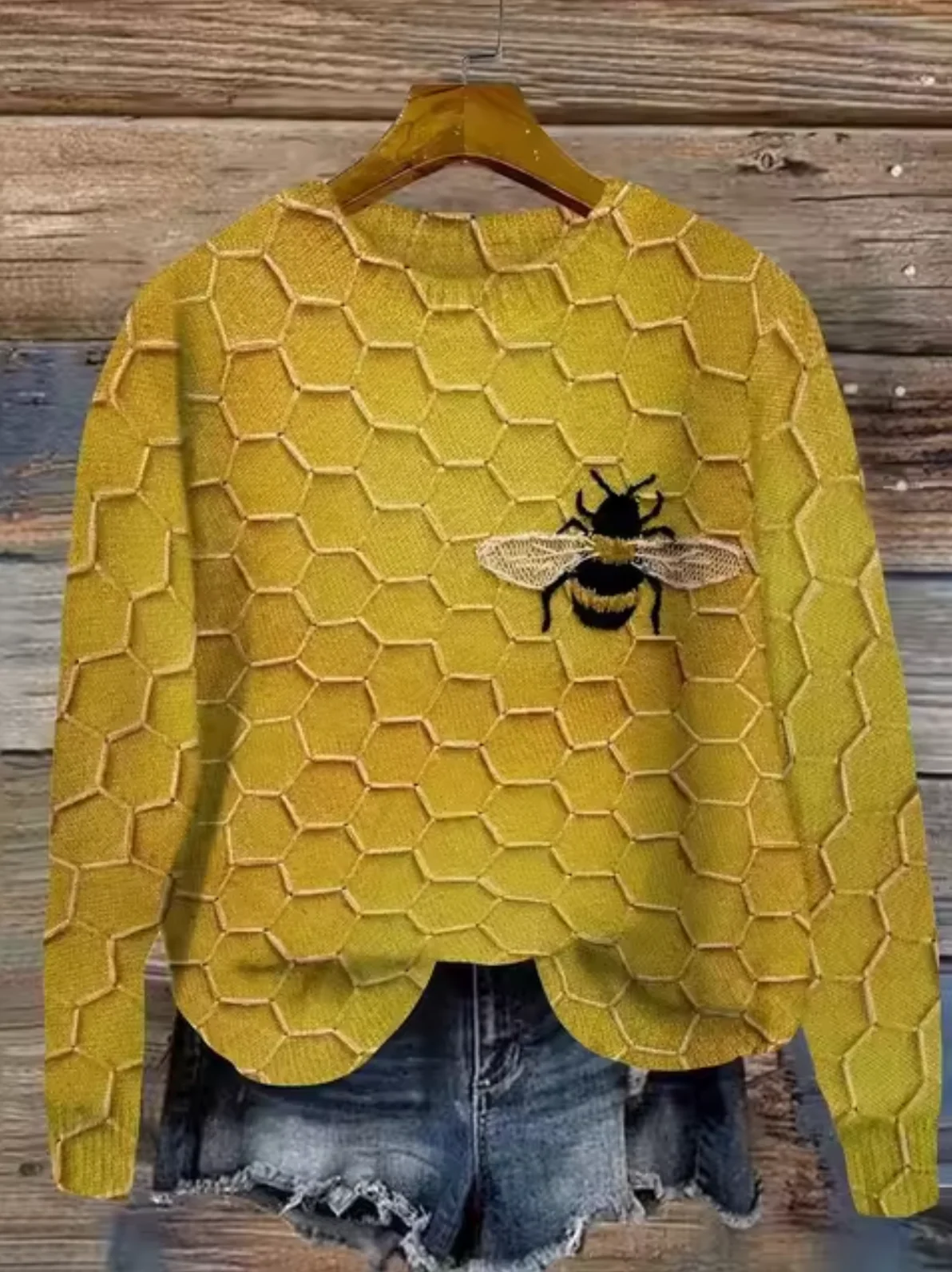 Norma | Knitted sweater with 3D print - Image 6