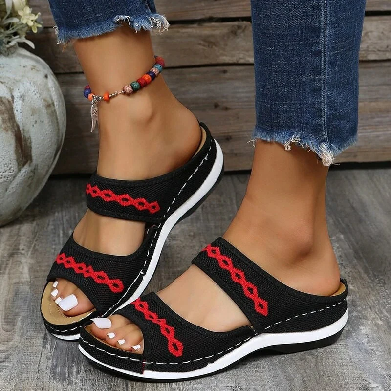 Norma® | Women'S Orthopedic Leather Sandals - Image 2