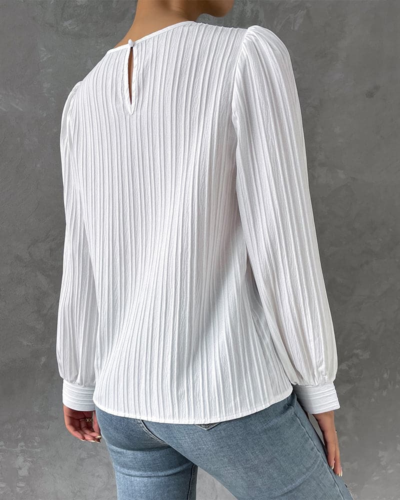 Nuala® | Blouse With Puff Sleeves - Image 3