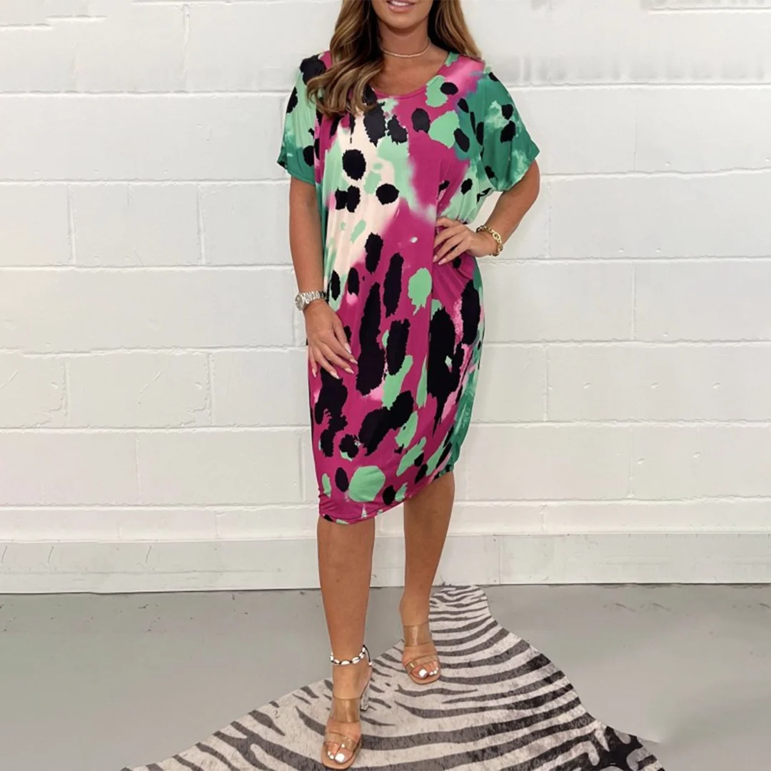 Nube® | Fashionable Multicolored Dress - Image 2