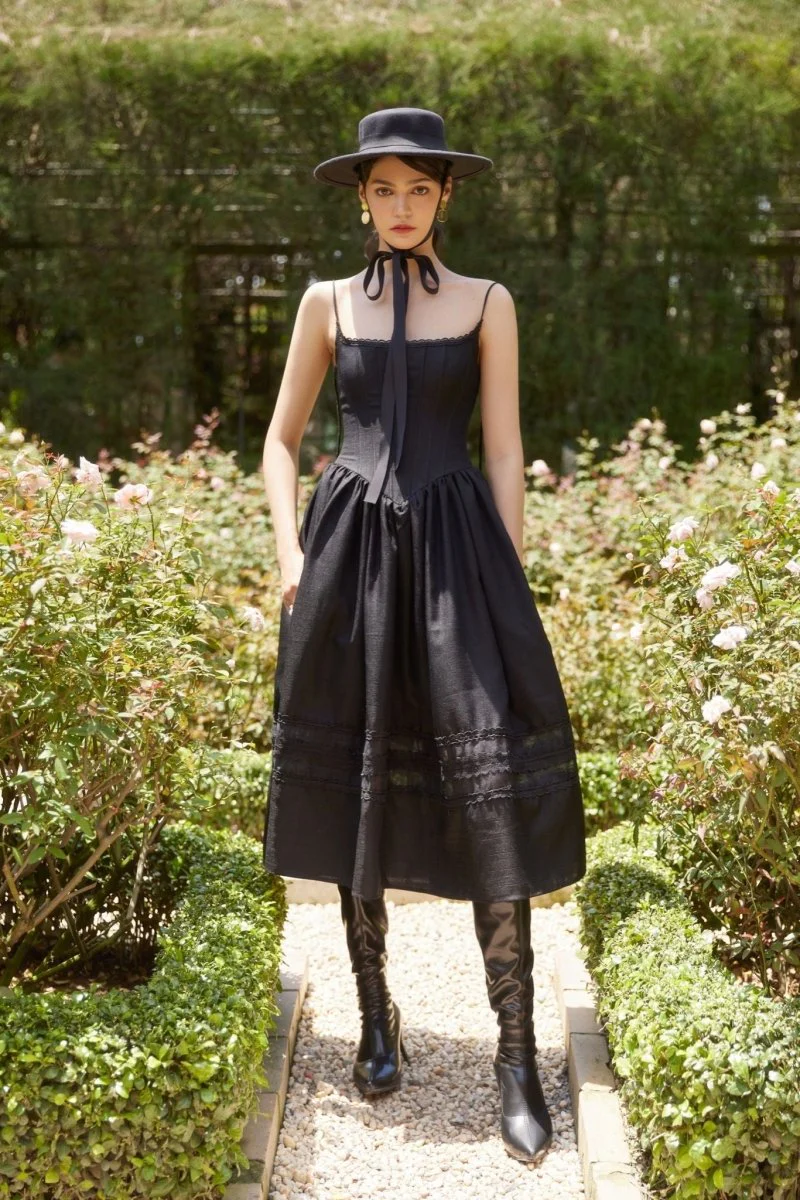 Nuria® | A-Line Midi Slip With Lace Trim - Image 10