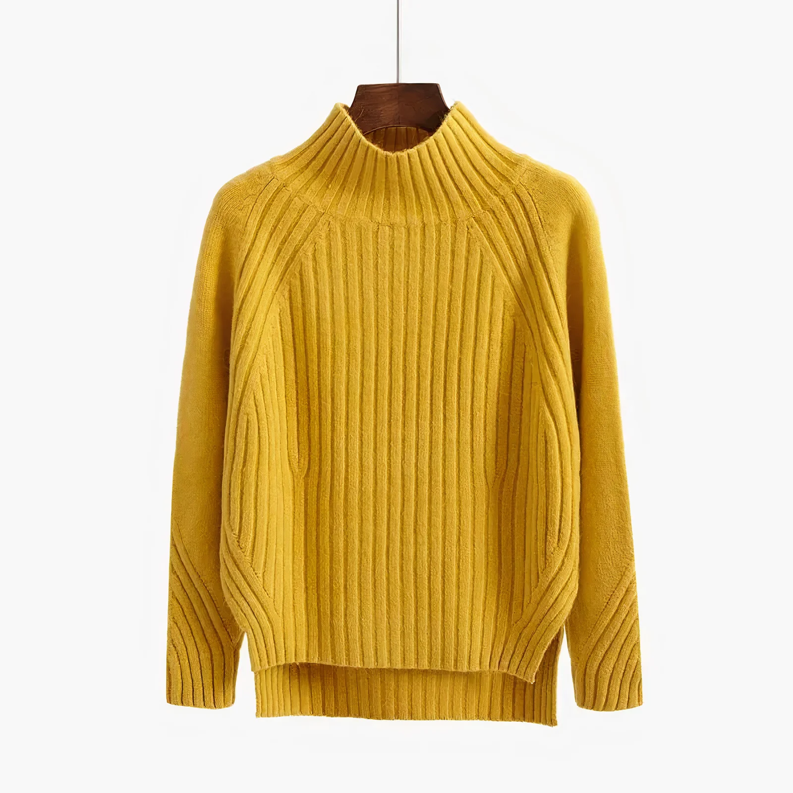 Nuria® | Round neck knitted sweater - Image 2