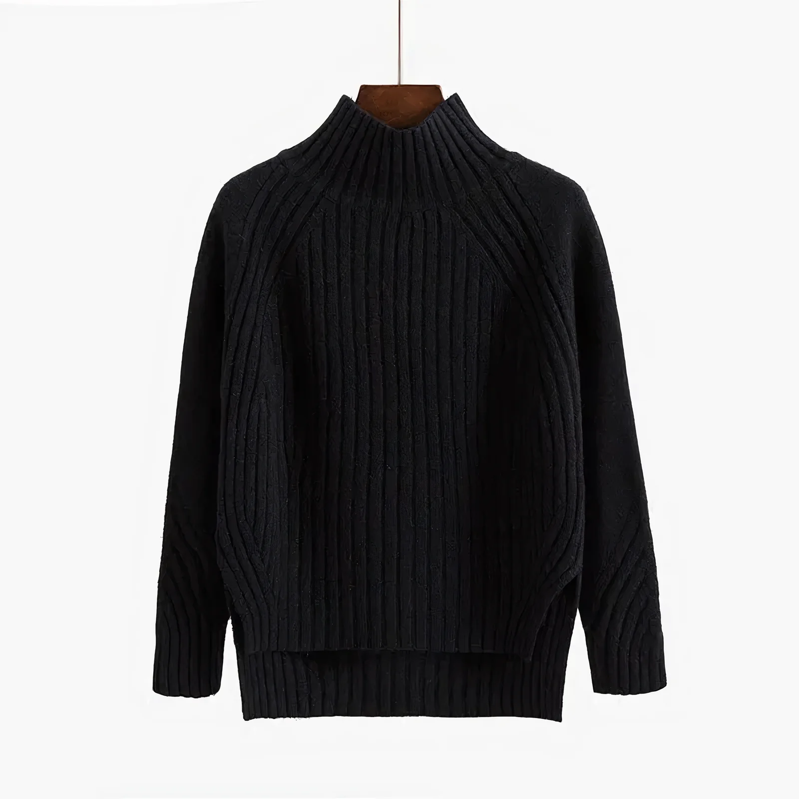 Nuria® | Round neck knitted sweater - Image 5