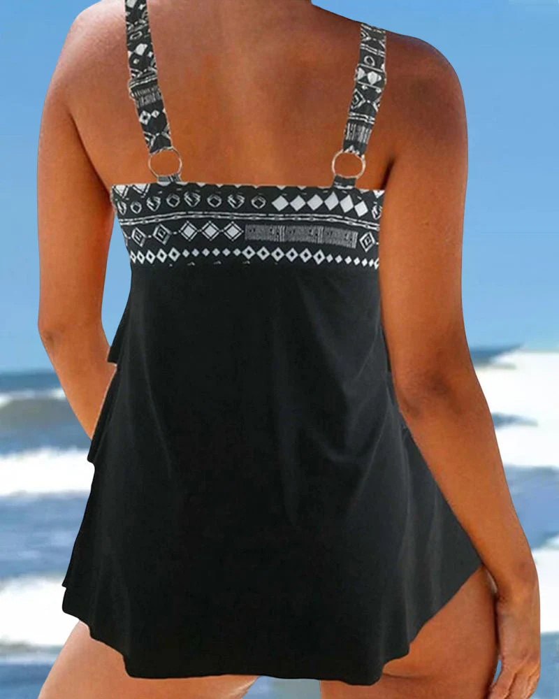 Odalis® | Tankinis With Geometric Print - Image 3
