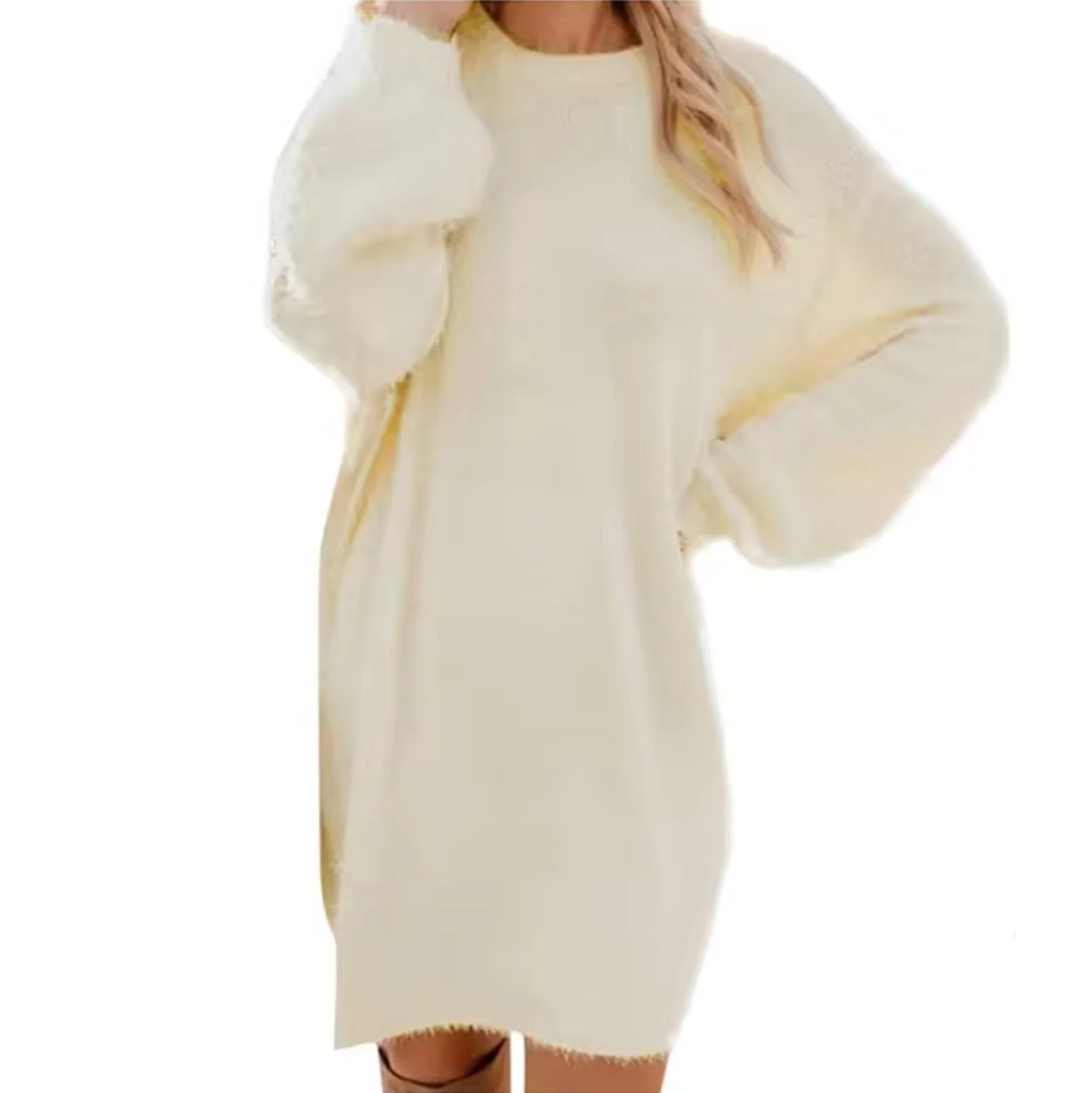 Olga | Casual knit dress - Image 2