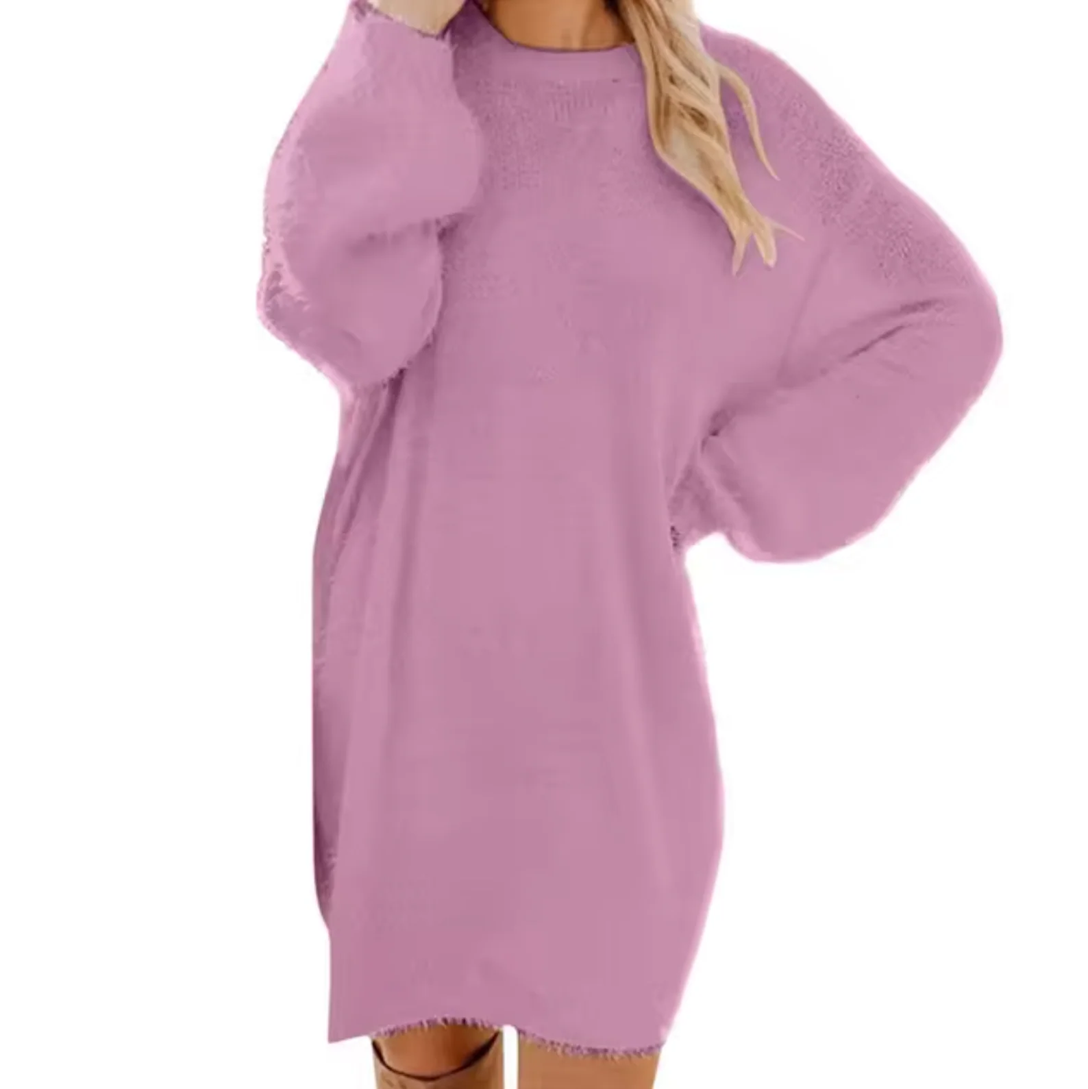 Olga | Casual knit dress - Image 8