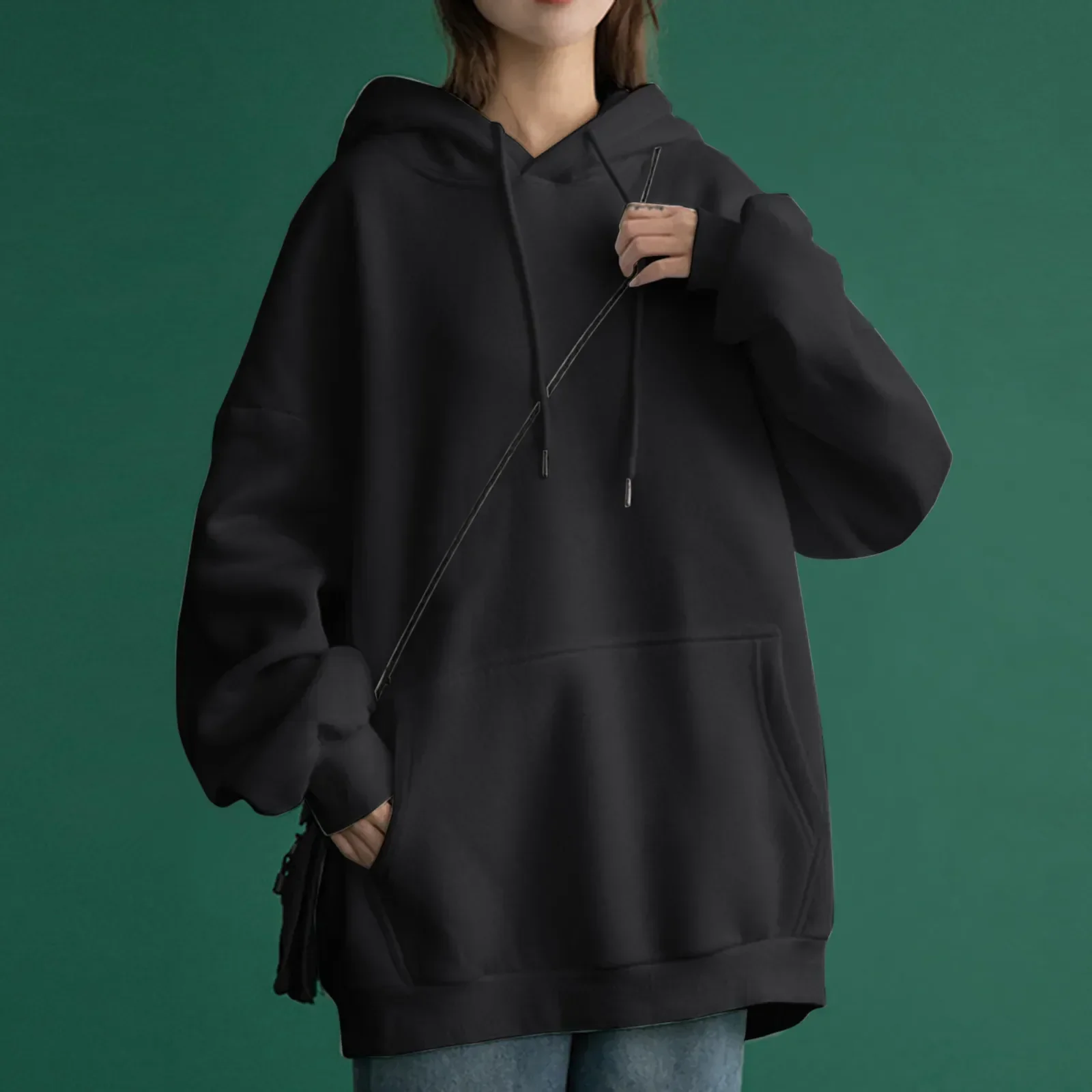 Olga | Oversized sweatshirt for women - Image 2