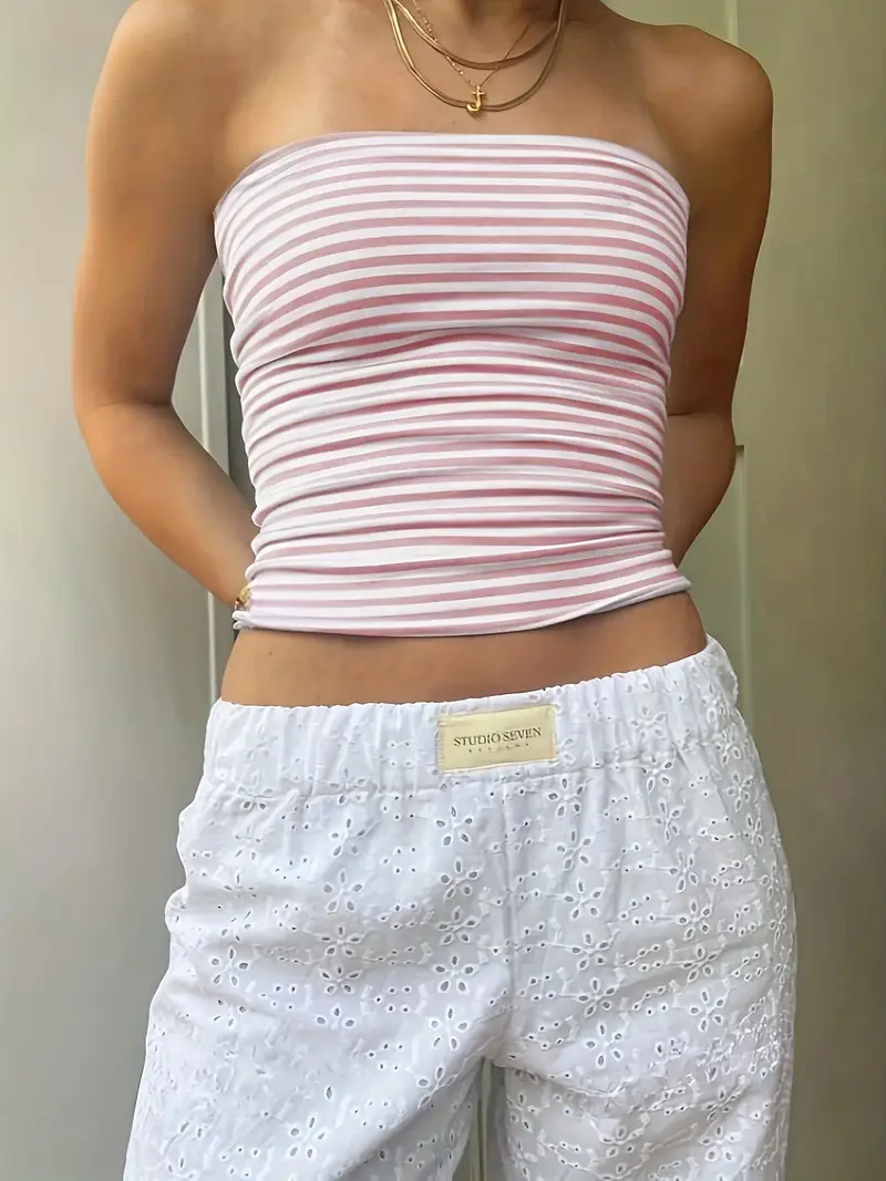 Olga® | Striped Tube Top - Image 5