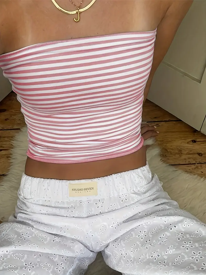 Olga® | Striped Tube Top - Image 6