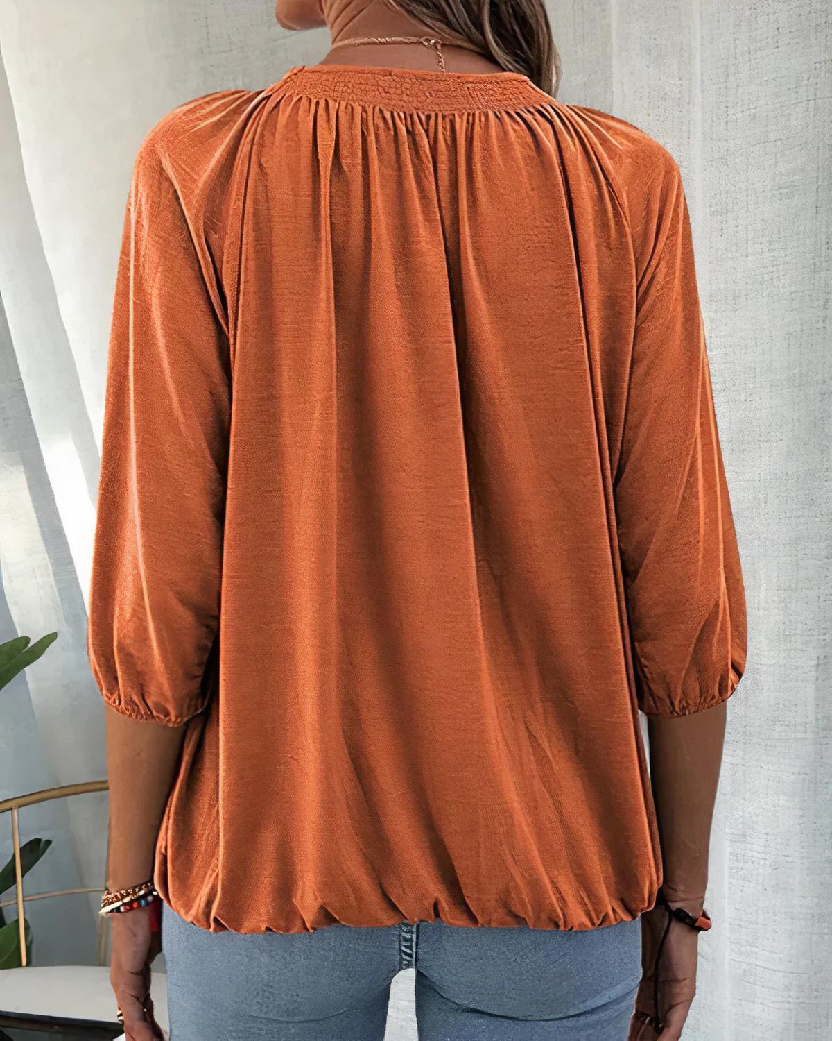 Olga® | Stylish 3/4 Sleeve Blouse - Image 2