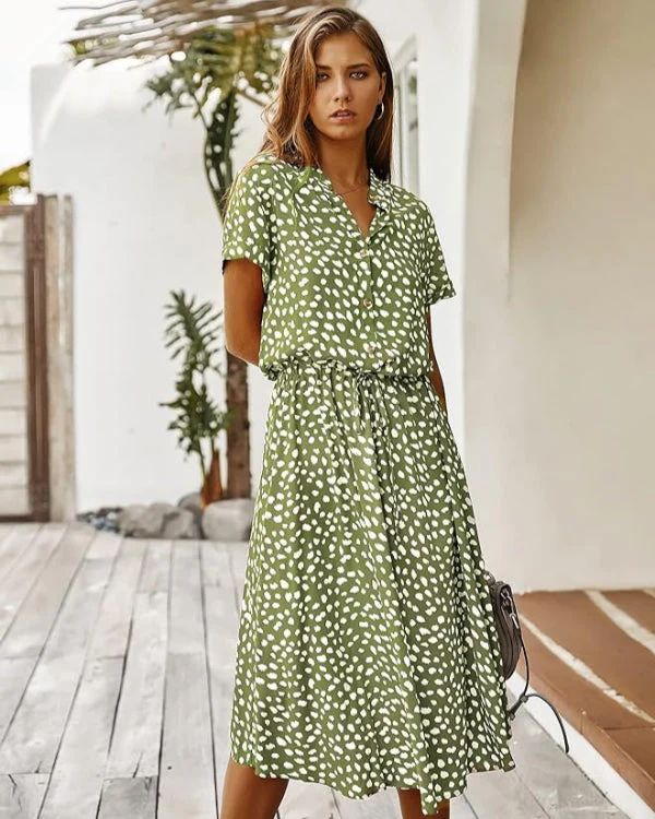 Olivia® | Chic Midi Summer Dress For A Sophisticated Look - Image 6