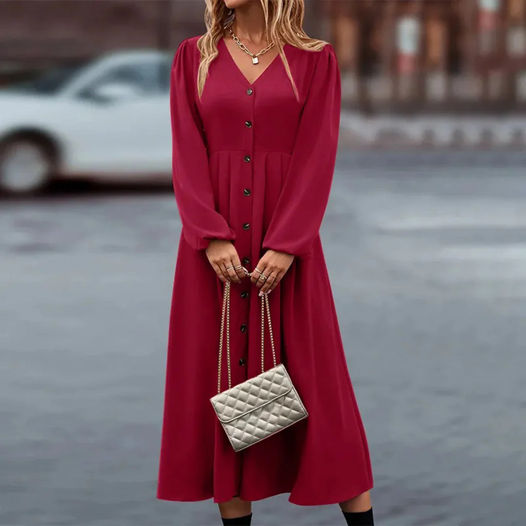 Oneida® | Boho V-Neck Maxi Dress - Image 3