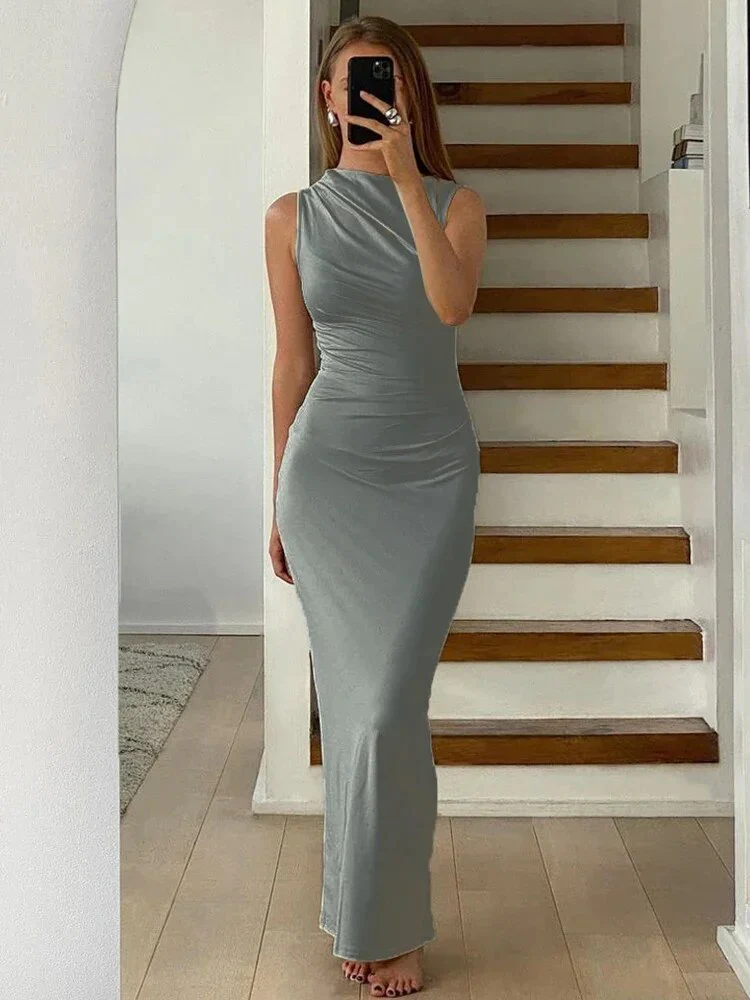 Ophelia® | Pleated Maxi Dress - Image 2