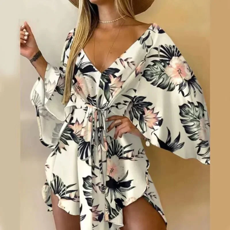 Ora® | Elegant Patterned Dress - Image 5