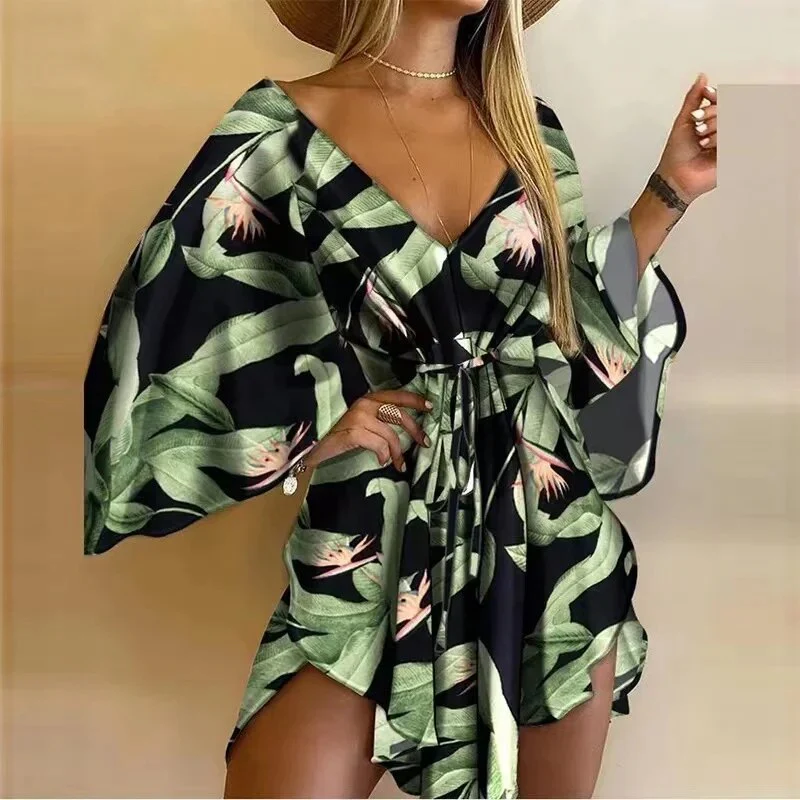 Ora® | Elegant Patterned Dress - Image 8