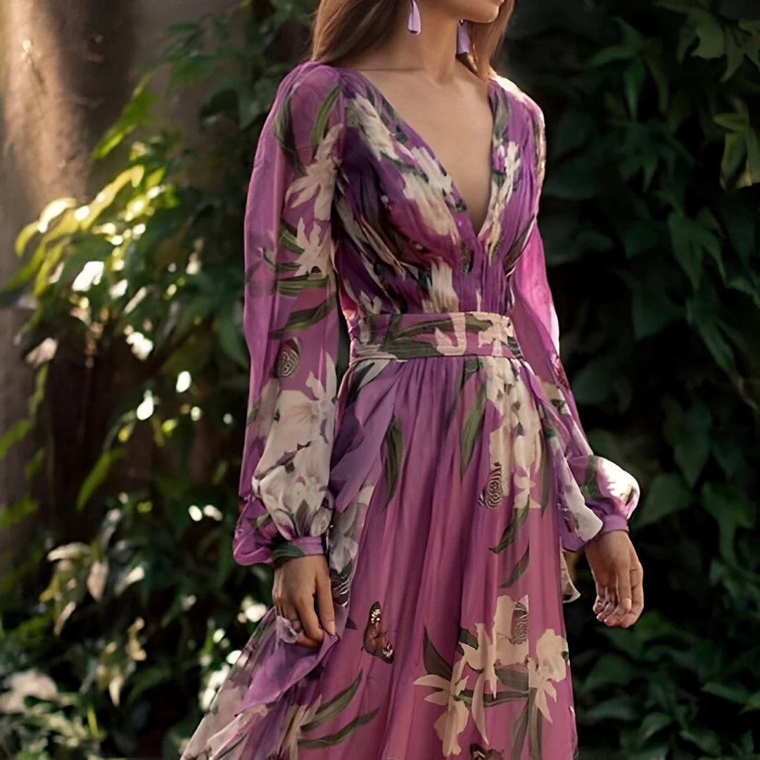 Oriana® | Elegant Bohemian Long Dress - Image 3