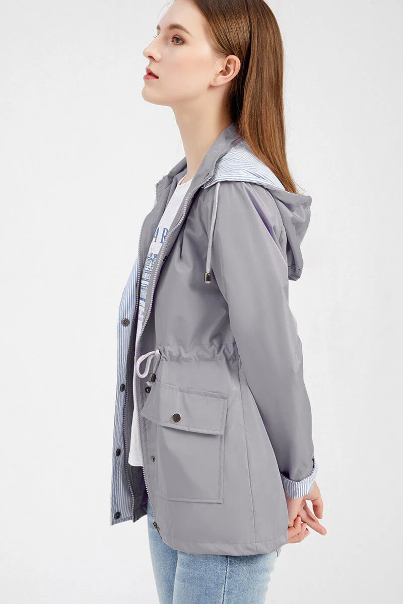 Oriana | Windbreaker with hood