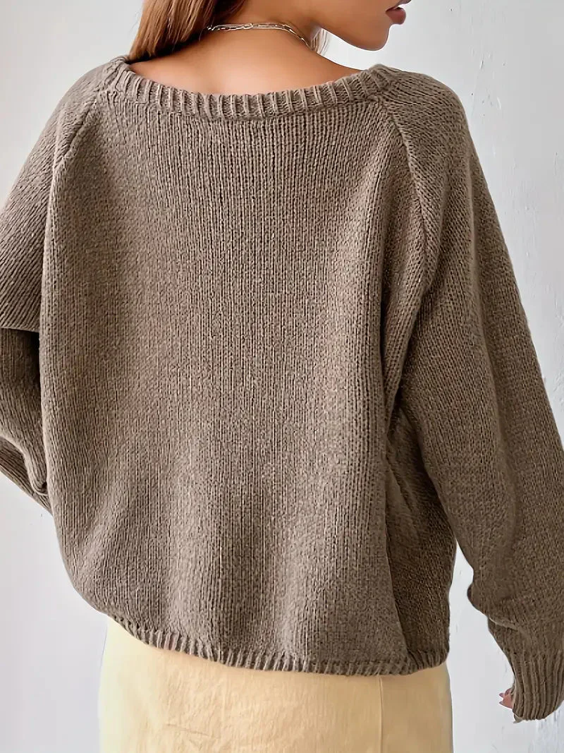 Oriana | Off-the-shoulder knit sweater - Image 3