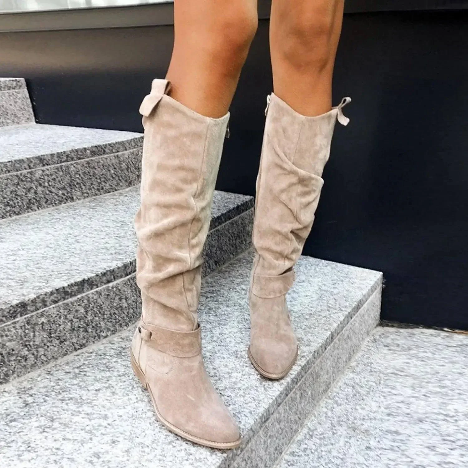 Ornella | Casual, orthopedic cut boots - Image 5