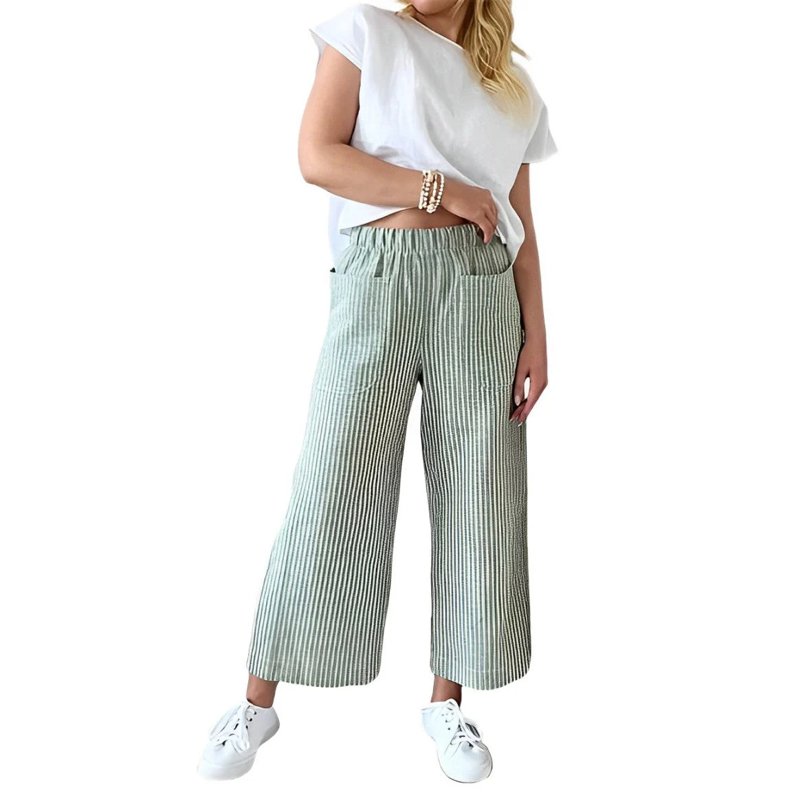 Ornella® | Relaxed Cotton Trousers For Summer - Image 3