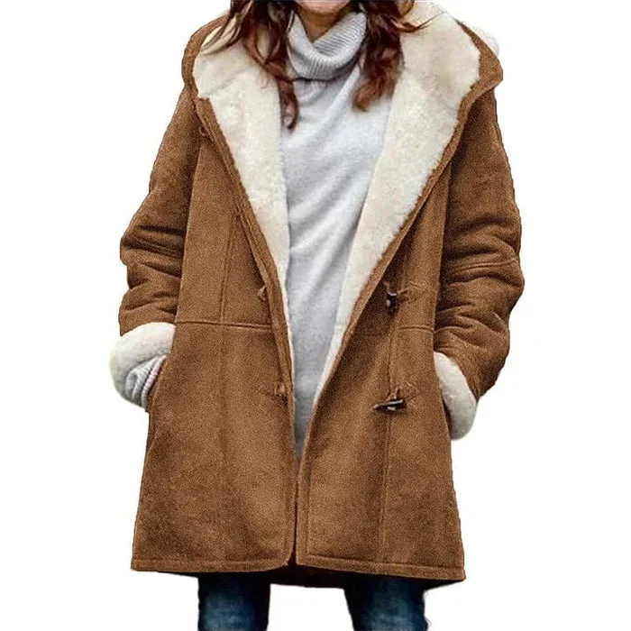 Otilia | Coat with lambskin lining - Image 10