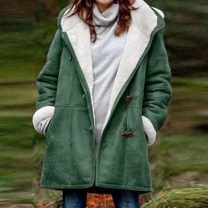 Otilia | Coat with lambskin lining - Image 9