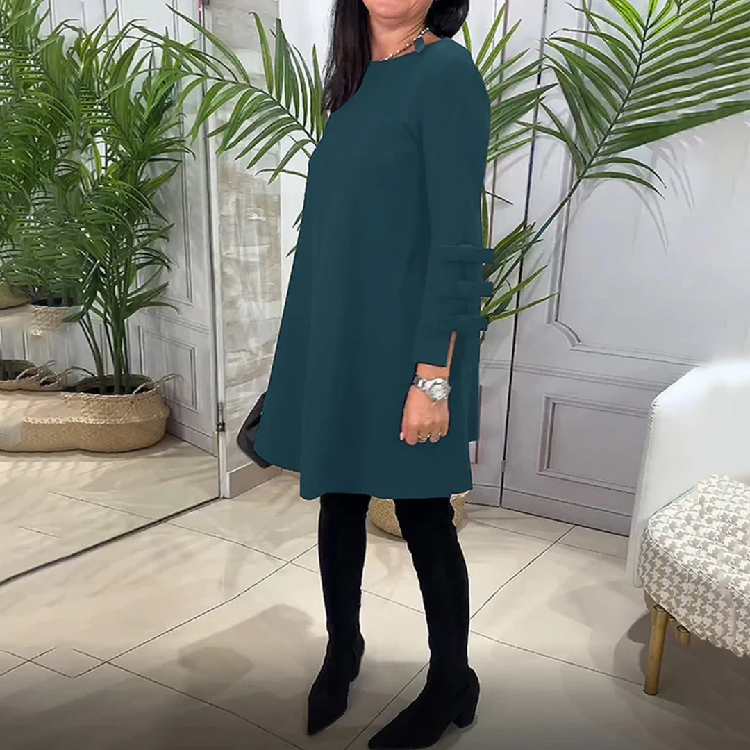 Pada® | Casual Dress With Long Sleeves - Image 10