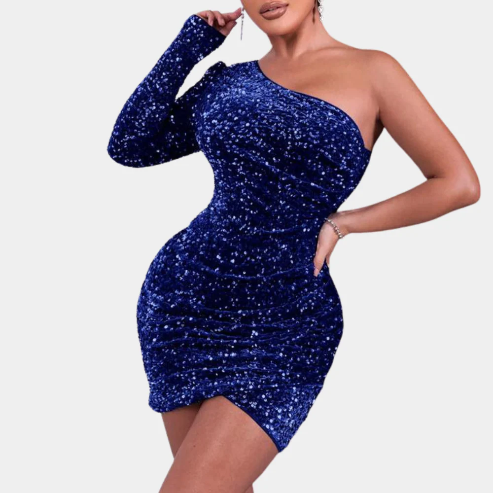 Paki® | One Shoulder Sequin Dress For Women - Image 5