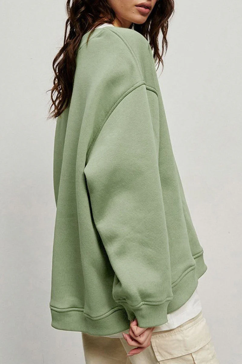 Paloma | Casual plain plain O-neck tops - Image 11