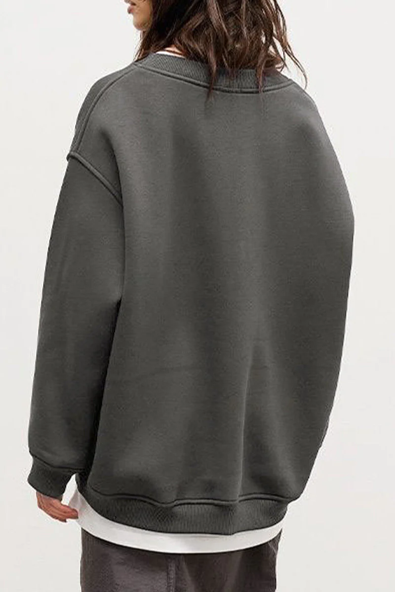 Paloma | Casual plain plain O-neck tops - Image 18