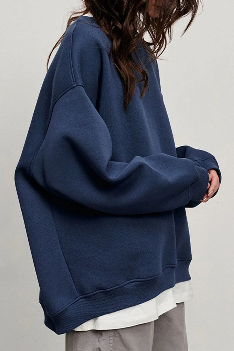 Paloma | Casual plain plain O-neck tops - Image 21