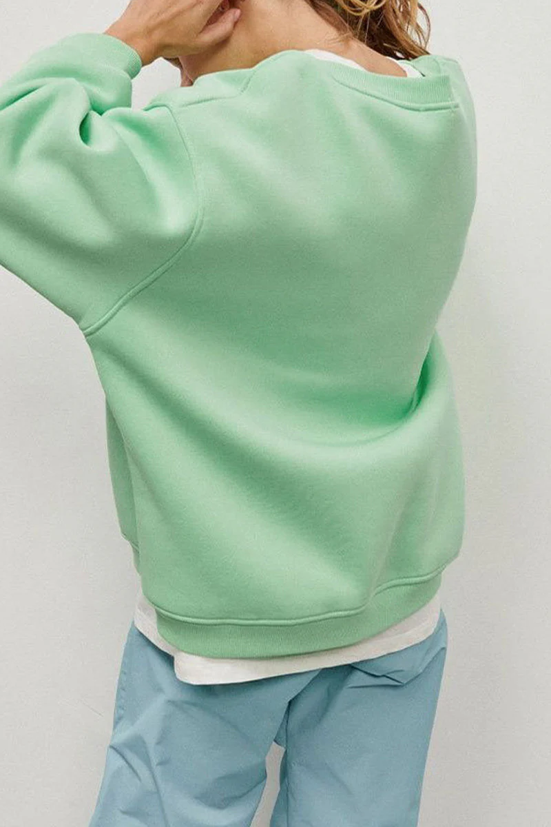 Paloma | Casual plain plain O-neck tops - Image 32