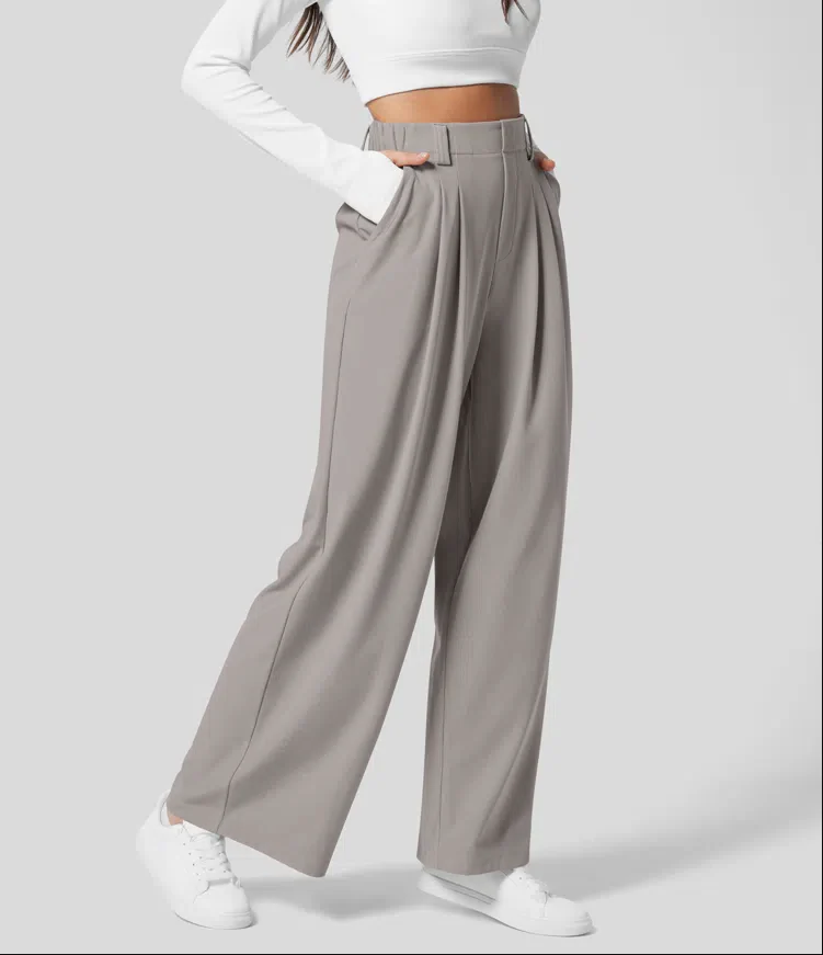 Paloma® | Casual slim fit trousers for women - Image 4