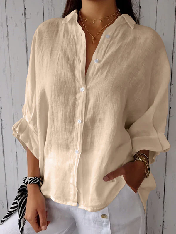 Paloma® | Cotton-Linen Casual Shirt - Image 3