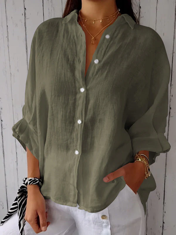 Paloma® | Cotton-Linen Casual Shirt - Image 5