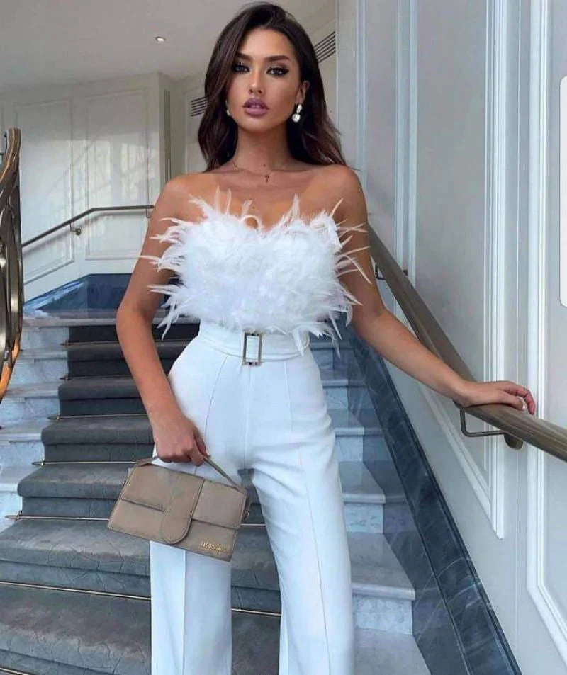 Panpan® | Elegant Jumpsuit With Tube Top - Image 10