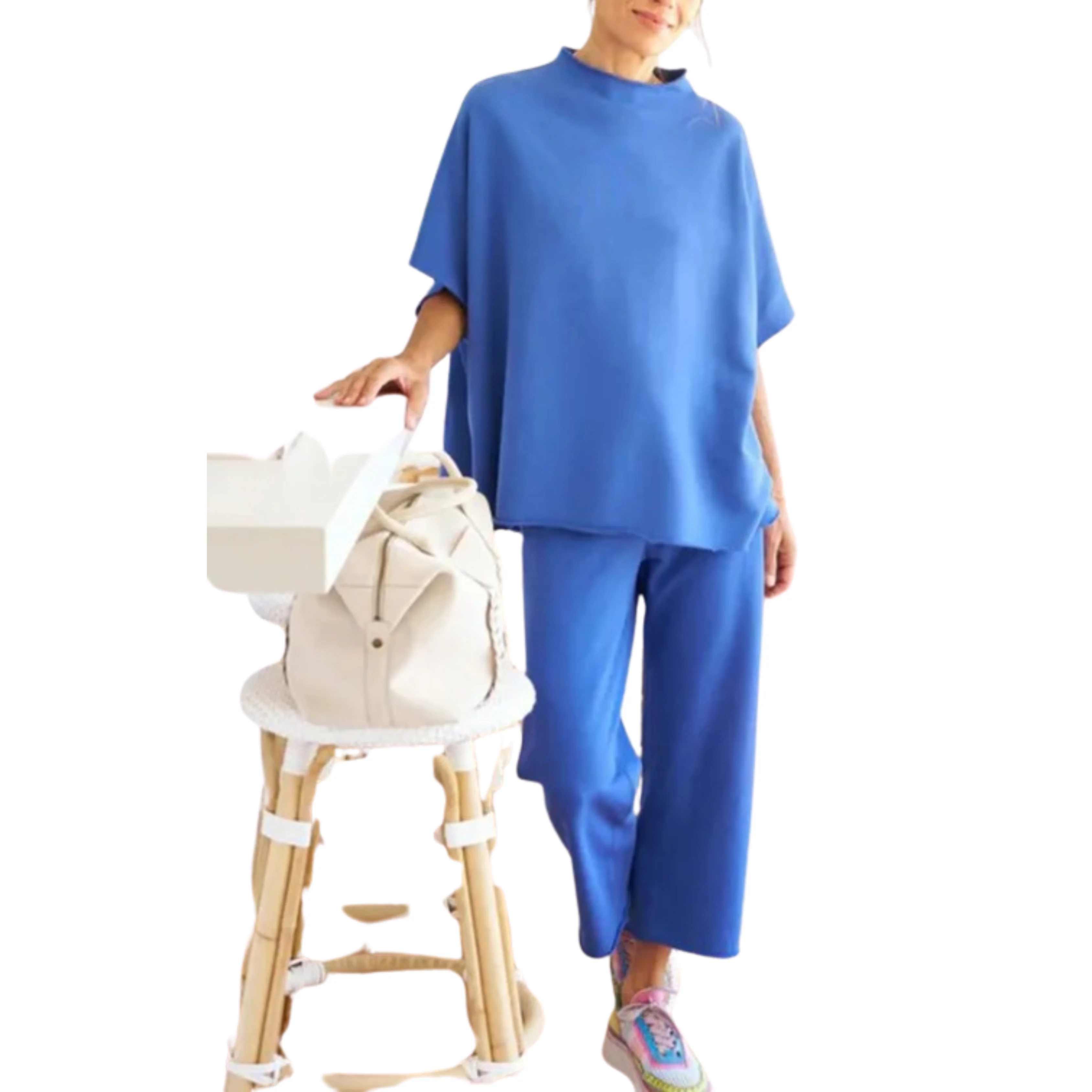 Paola® | Cozy women's loungewear set with batwing sleeves